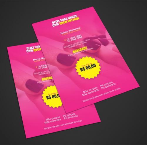 Panfletos- Premium- 10x20 cm - 4x0