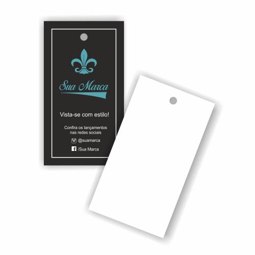 Tag Roupa 9x5cm- 4x0